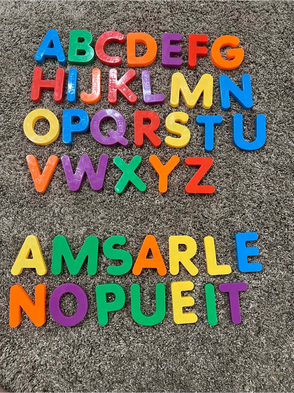 Magnetic Alphabet Letters Set - Colorful Kids Learning Toy